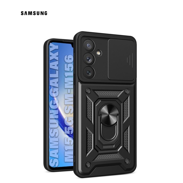 Чохол до мобільного телефона BeCover Military Samsung Galaxy M15 5G SM-M156 Black (711052)