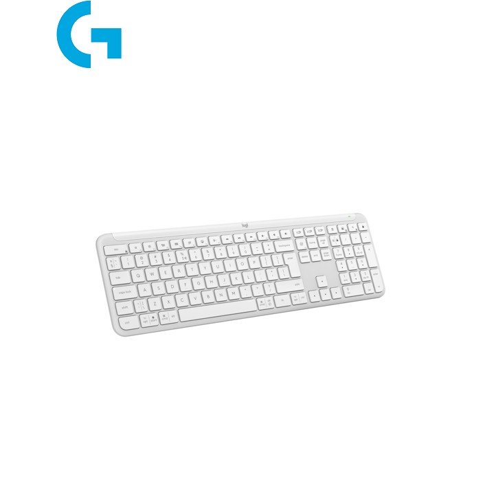 Клавиатура Logitech K950 Bluetooth/Wireless UA Off-White (920-012466)