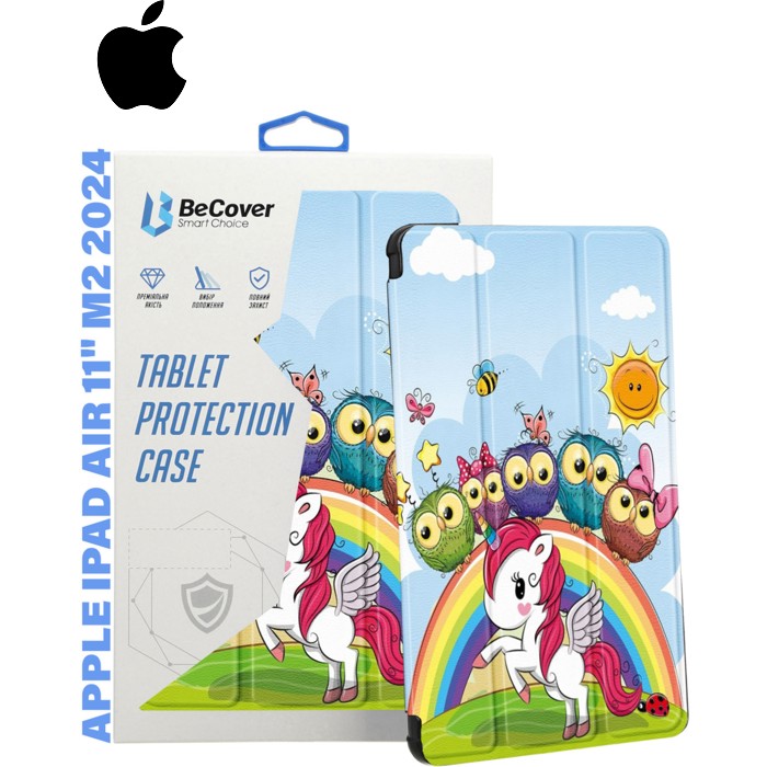 Чохол до планшета BeCover Smart Case Apple iPad Air 11" M2/M3 (2024/2025) Friends Unicorn (711603)