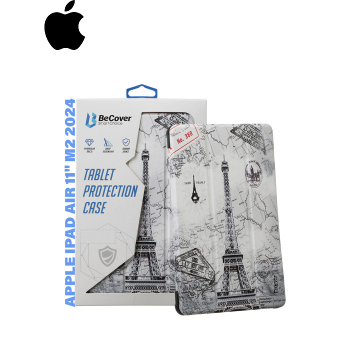 Чохол до планшета BeCover Smart Case Apple iPad Air 11" M2/M3 (2024/2025) Paris (711608)