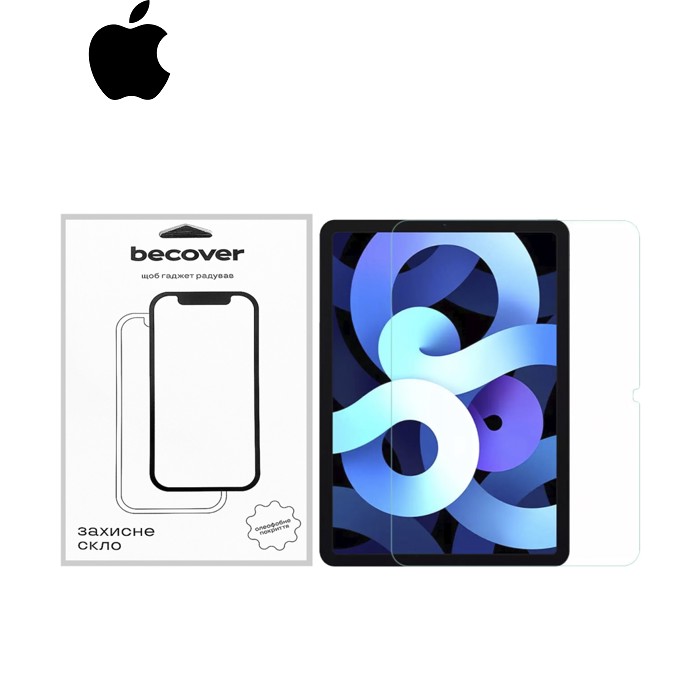 Скло захисне BeCover Apple iPad Air 11" M2/M3 (2024/2025) (711671)