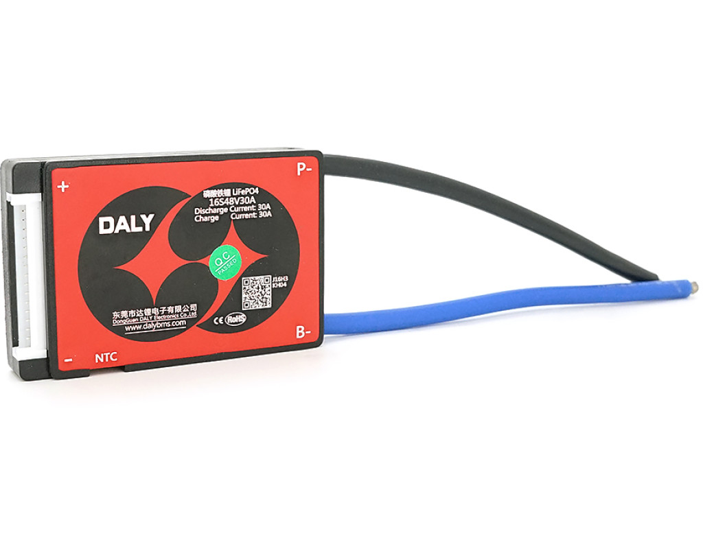 BMS плата DaLy LiFePO4 48V 16S 30A