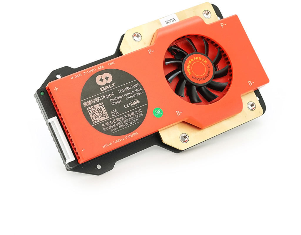 BMS smart плата DaLy LiFePO4 48V 16S 300A з Bluetooth