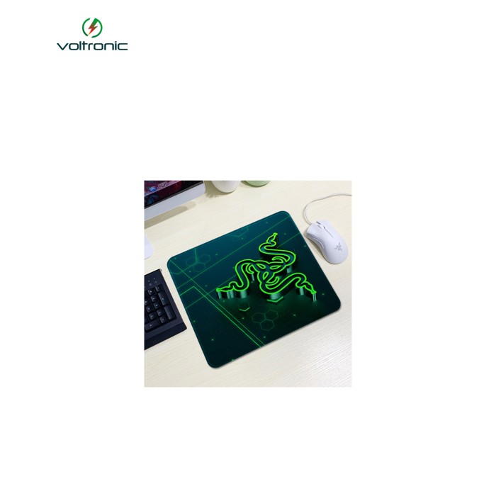 Килимок для мишки Voltronic Razer 10 Black/Green (YT-RZ10)