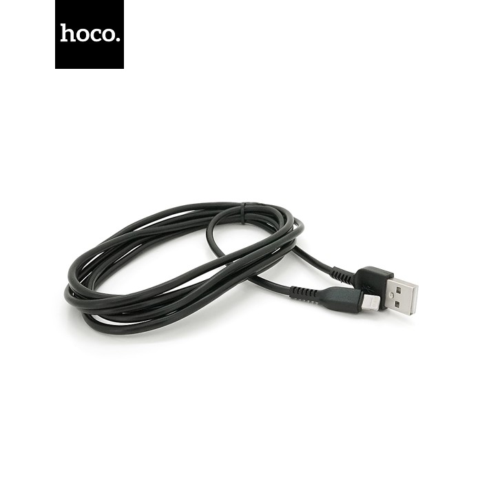 Кабель Hoco X20, Lightning-USB, 2A, Black, довжина 2м, BOX