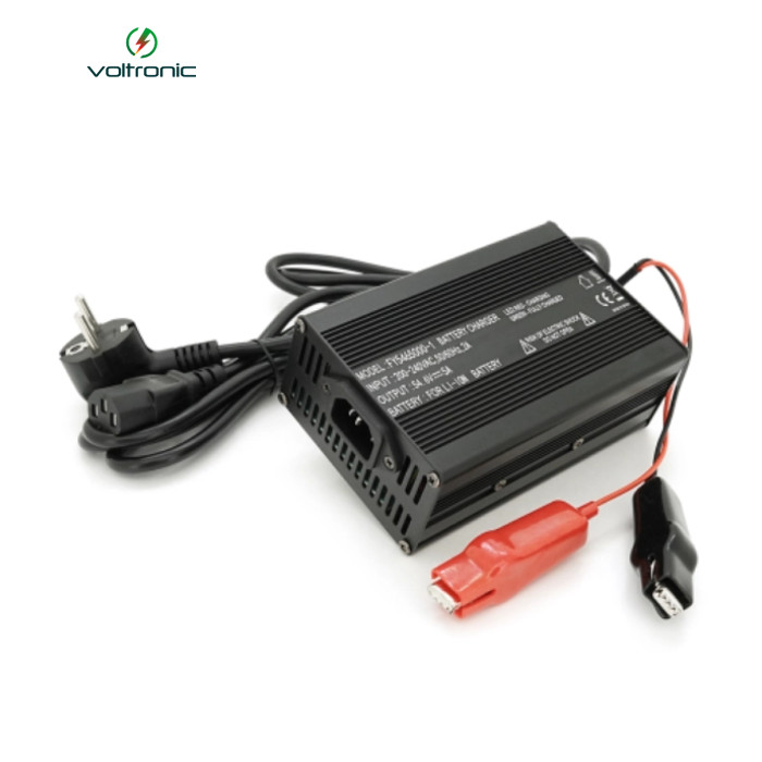 Сетевое зарядное устройство для АКБ Voltronic Li-ion 48V(54,6V), 13S, 5A (YT-54650)
