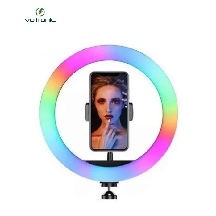 Селфі-лампа Led кільце 33см MJ33 RGB