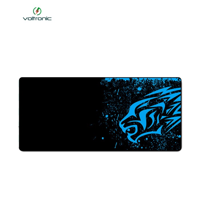 Килимок 300*700 тканинний Blue tiger з боковою прошивкою, товщина 2 мм, Black, Пакет