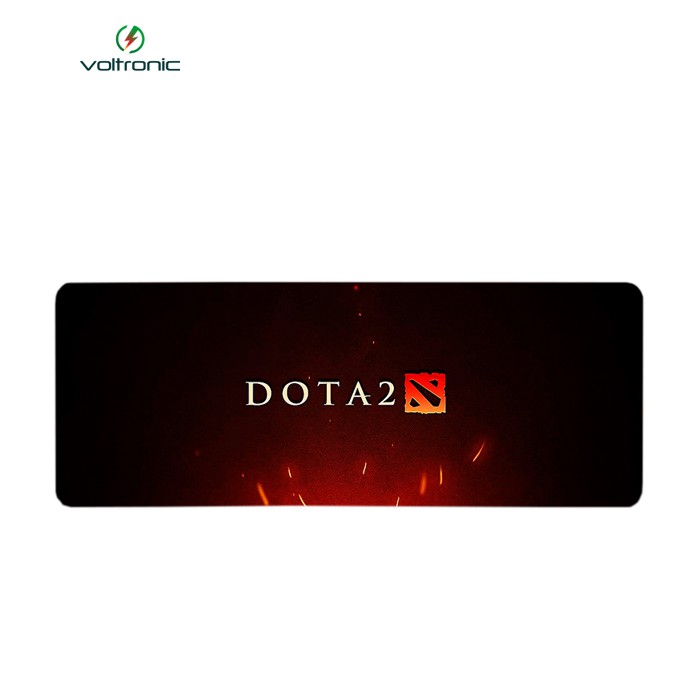 Килимок 300*700 тканинний DOTA2, товщина 3 мм, колір Black-Red, OEM
