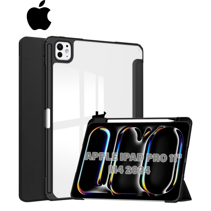 Чехол для планшета BeCover Soft Edge TPU Apple iPad Pro 11" M4 2024 Black (711714)