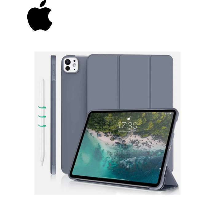 Чохол до планшета BeCover Tri Fold Soft TPU Silicone Apple iPad Pro 13" M4 2024 Purple (711754)