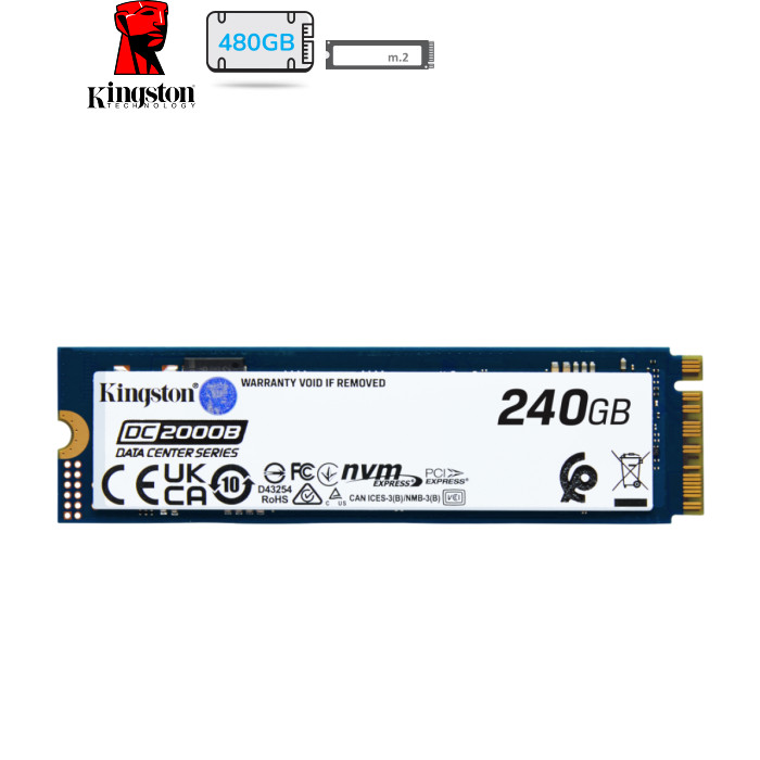Накопичувач SSD M.2 2280 480GB Kingston (SEDC2000BM8/480G)