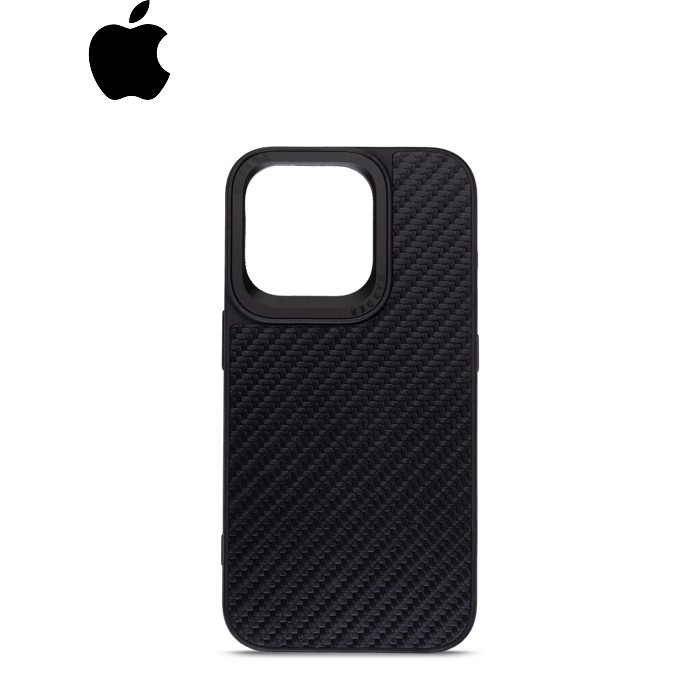 Чохол до мобільного телефона Harder Carbon Pattern Apple iPhone 14 Pro Black (ARM76779)