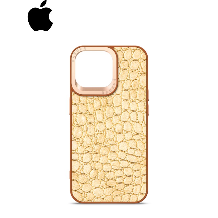 Чохол до мобільного телефона Harder Crocosaur Apple iPhone 14 Pro Max Beige (ARM76727)
