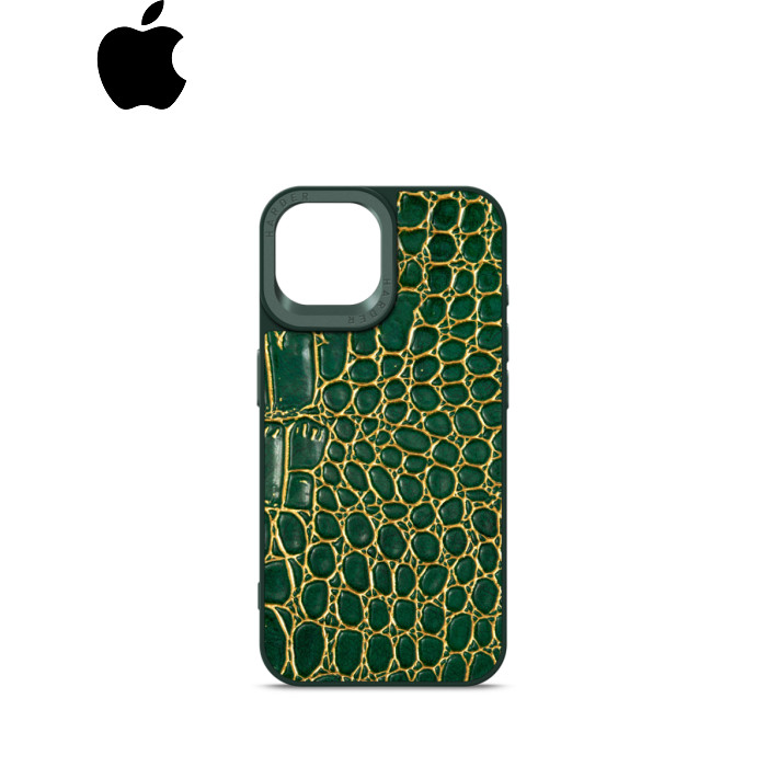 Чехол для мобильного телефона Harder Crocosaur Apple iPhone 15 Green (ARM76696)
