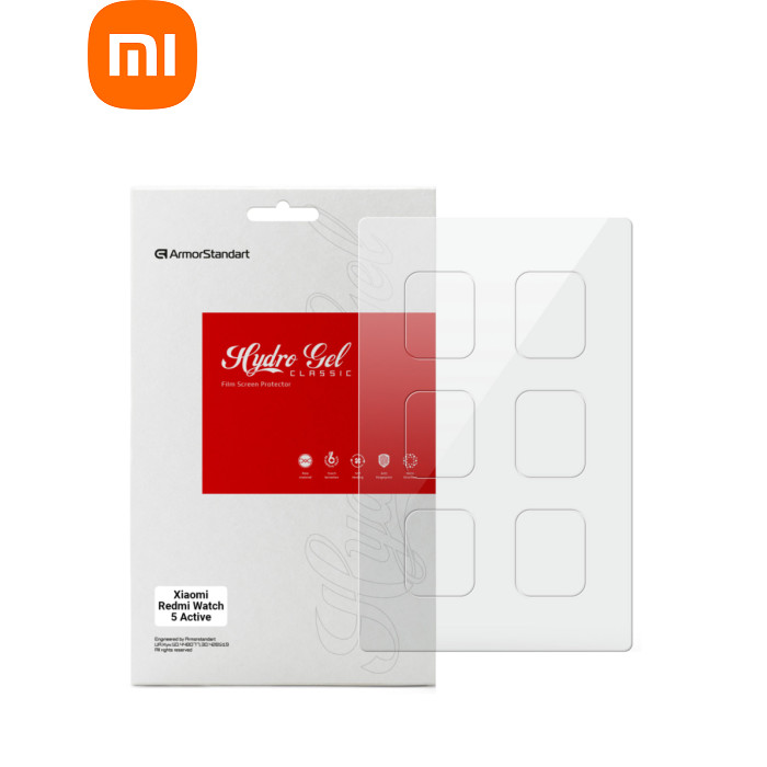 Плівка захисна Armorstandart Xiaomi Redmi Watch 5 Active 6 шт. (ARM81140)