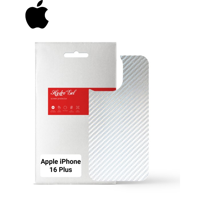 Пленка защитная Armorstandart for Back Panel Apple iPhone 16 Plus Carbone Silver (ARM79606)