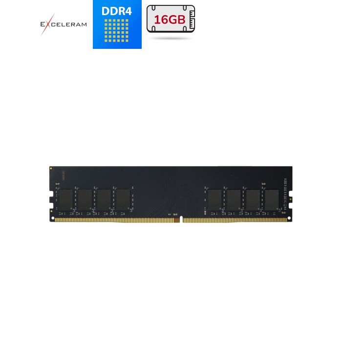 Модуль пам'яті для комп'ютера DDR4 16GB 2666 MHz eXceleram (E416266X)
