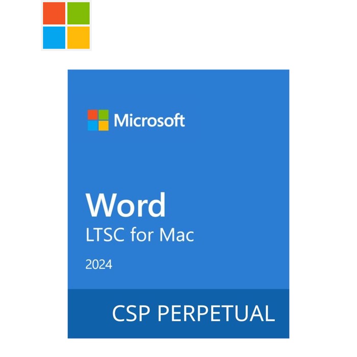 Офісний додаток Microsoft Word LTSC for Mac 2024 Commercial Software, Perpetual (DG7GMGF0PN40_0001)