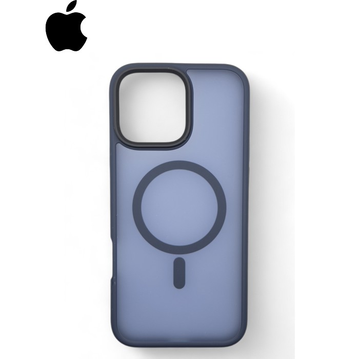 Чохол до мобільного телефона BeCover Metal Buttons Case (MagSafe) для Apple iPhone 16 Pro Max Blue (712100)