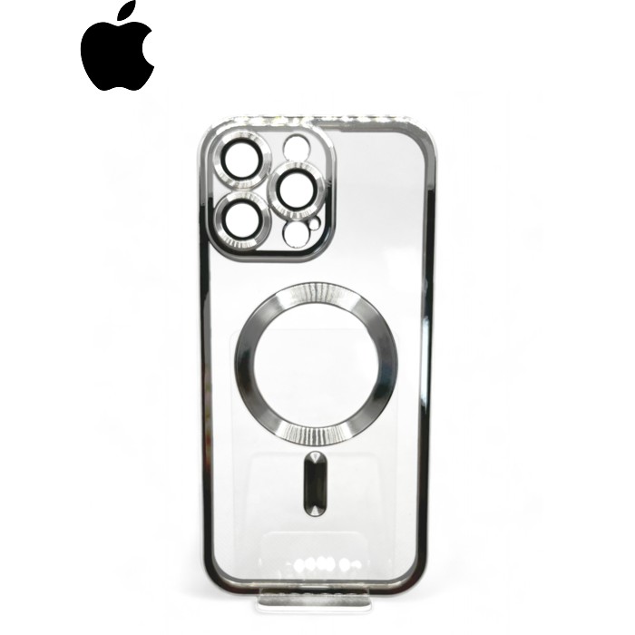 Чехол для мобильного телефона BeCover TPU Chrome Case (MagSafe) для Apple iPhone 16 Pro Silver (712083)