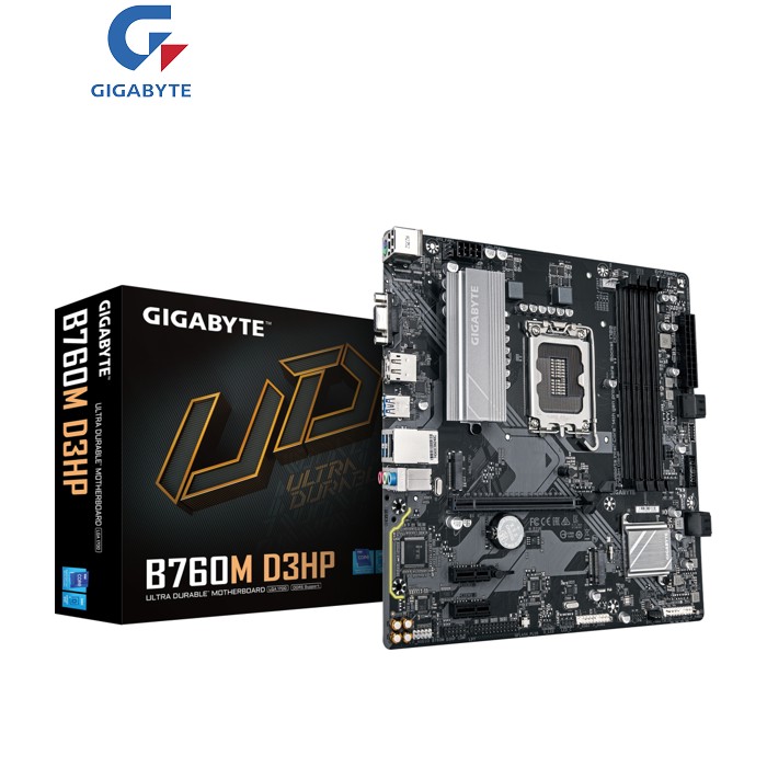 Материнська плата GIGABYTE B760M D3HP