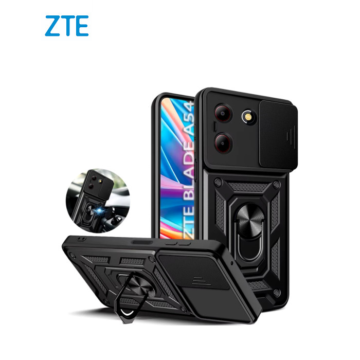 Чехол для мобильного телефона BeCover Military ZTE Blade A54 Black (712172)