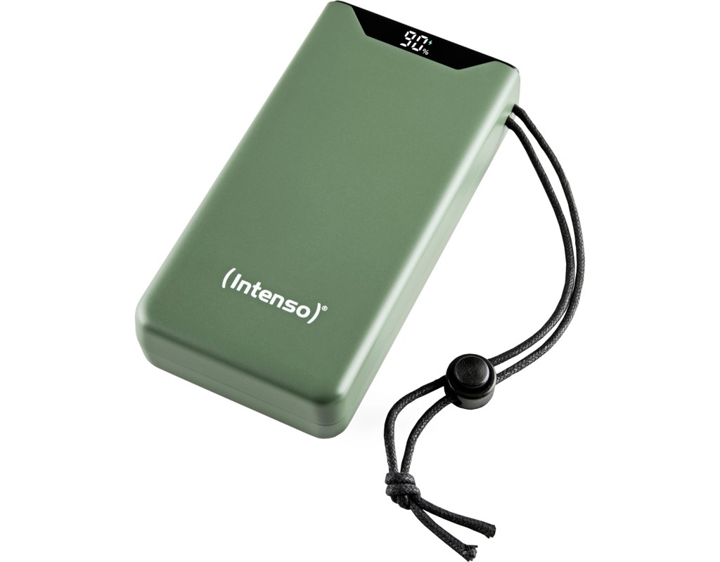 Батарея універсальна Intenso F20000 20000mAh PD/18W, QC3.0, green (7332057)