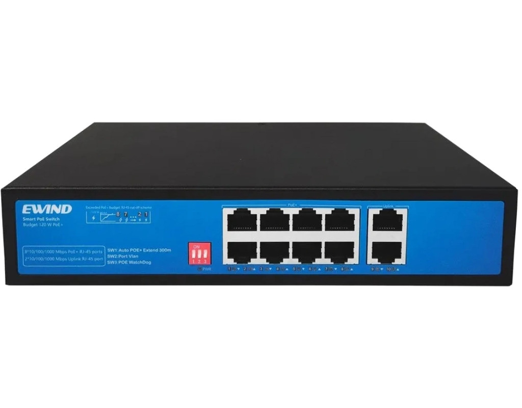 Комутатор мережевий Ewind EW-S1910G-AP