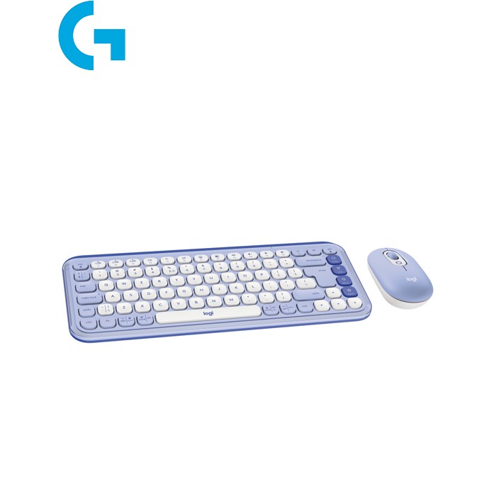 Комплект Logitech POP Icon Combo Bluetooth UA Lilac (920-013078)