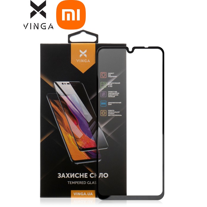 Стекло защитное Vinga Xiaomi Redmi 14C (VGXR14C)
