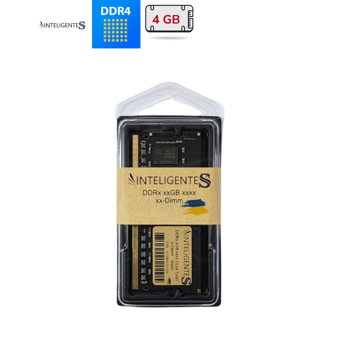 Модуль памяти для ноутбука SoDIMM DDR4 4GB 3200 MHz INTELIGENTES (IS4DHE1/4)