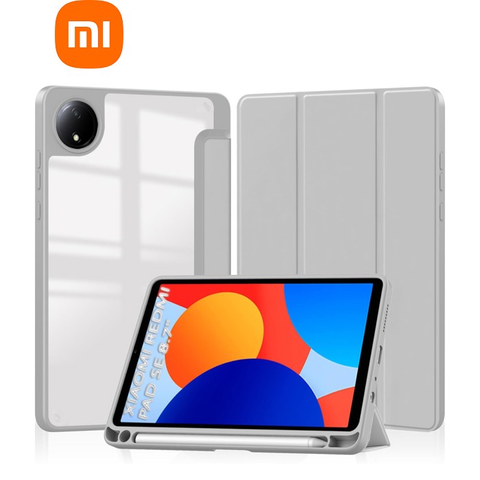 Чохол до планшета BeCover Soft Edge TPU Xiaomi Redmi Pad SE 8.7" Gray (712568)