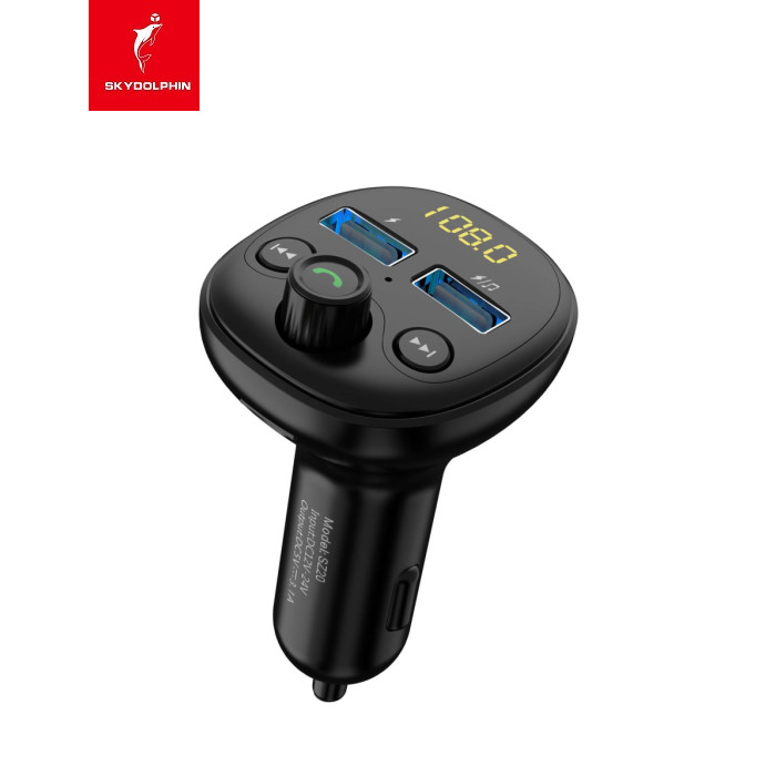 FM-трансмітер SkyDolphin SZ20 Black (SDFMT-000027)