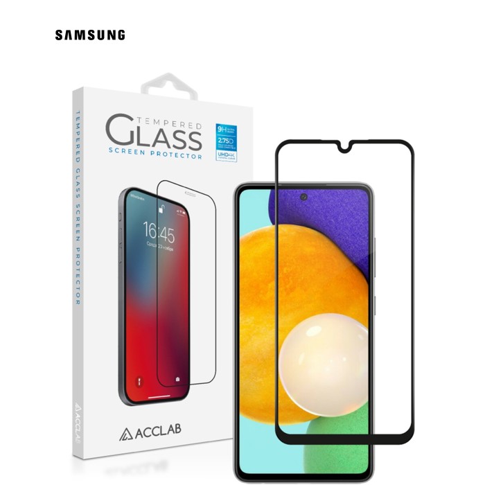 Скло захисне ACCLAB Full Glue Samsung A25 5G Black (1283126573965)
