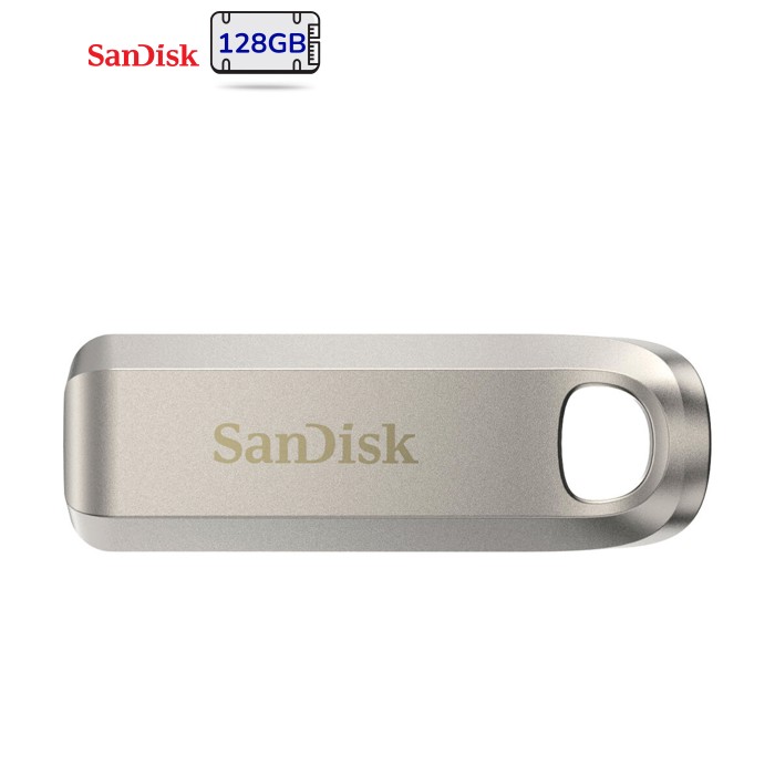 USB флеш накопитель SanDisk 128GB Ultra Luxe Type-C USB 3.2 (SDCZ75-128G-G46)