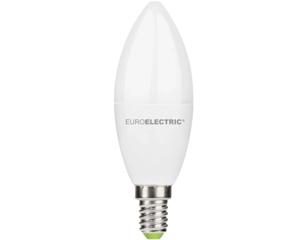 Лампочка EUROELECTRIC LED CL 9W 900Lm E14 4000K (LED-CL-09144(EE))