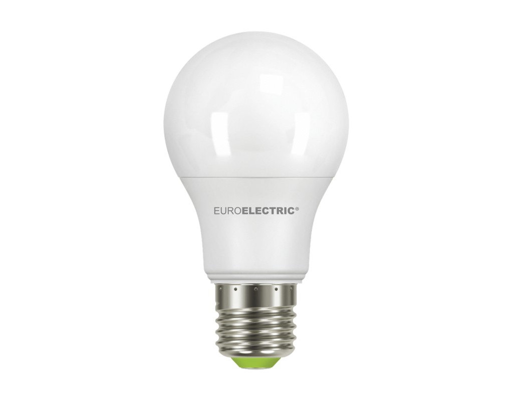 Лампочка EUROELECTRIC LED A60 12W 960Lm SENSOR E27 4000K с датчик (LED-A60-12274(ST))
