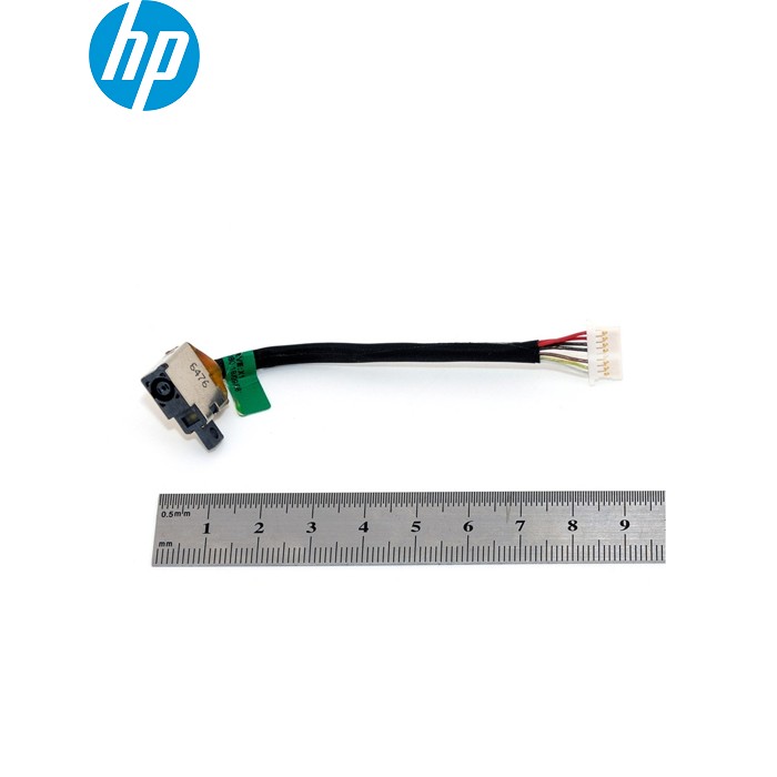 Роз'єм живлення ноутбука з кабелем HP PJ976 (4.5mm x 3.0mm + center pin), 8(7)-pin, 11 см (A49121)