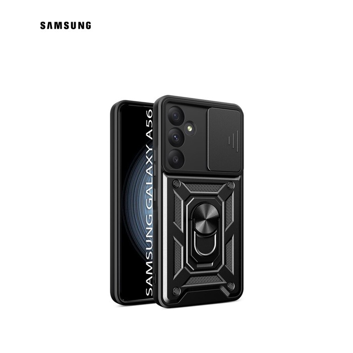 Чохол до мобільного телефона BeCover Military Samsung Galaxy A56 SM-A566 Black (712865)