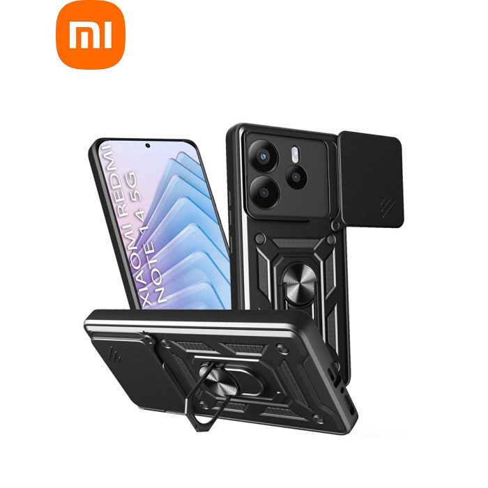 Чохол до мобільного телефона BeCover Military Xiaomi Redmi Note 14 5G Black (712867)