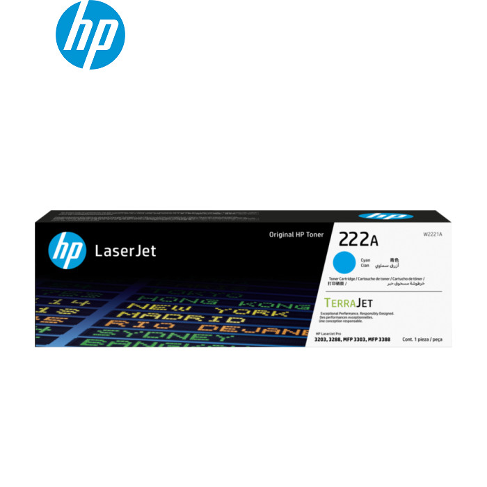 Картридж HP CLJ 222A Cyan 1.2K (W2221A)