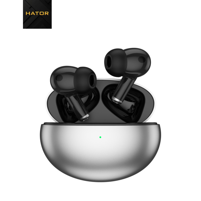 Наушники Hator Hyреrpunk Truepods SyncHUB Black (HTA430)
