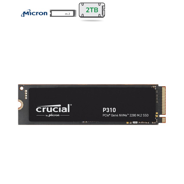 Накопичувач SSD M.2 2280 2TB P310 Micron (CT2000P310SSD8)