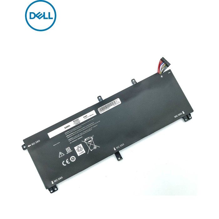 Батарея T0TRM для Dell XPS 15 9530, M3800 (245RR, 0H76MY, H76MV, 07D1WJ, 7D1WJ. Y758W) (11.1V 4650mAh 52Wh)