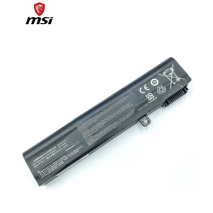 Батарея BTY-M6H для MSI GE62, GE72, GP62, GP72, GL62, GL72, GP62VR, GP72VR, PE60, PE70 (10.8V 5200mAh 56Wh)