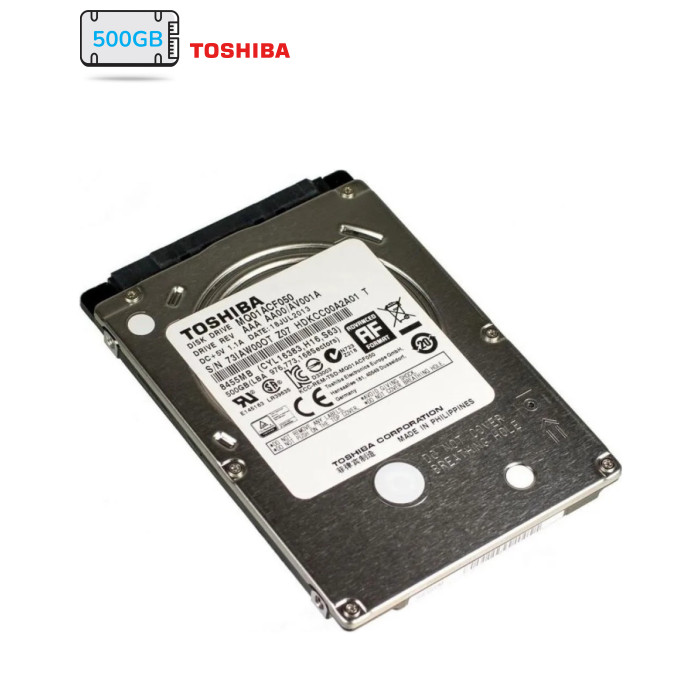 Жесткий диск для ноутбука 2.5" 500GB Toshiba (MQ01ACF050)