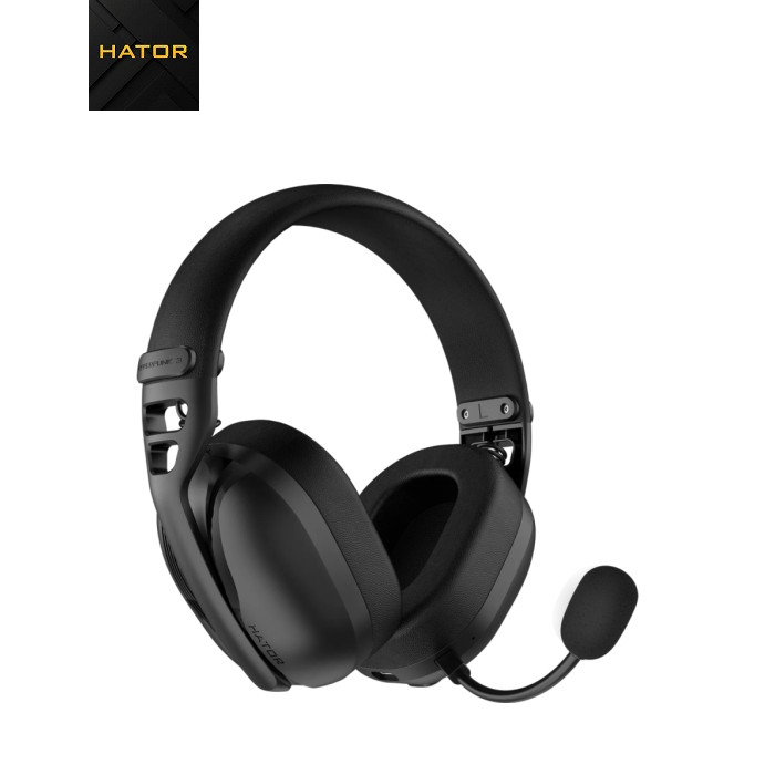 Наушники Hator Hyреrpunk 3 Wireless Hi-Res SyncHUB connection Black (ESH15)