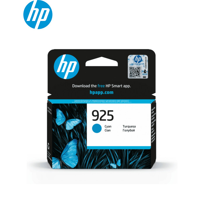 Картридж HP 925 Cyan 400ст (4K0V6PE)