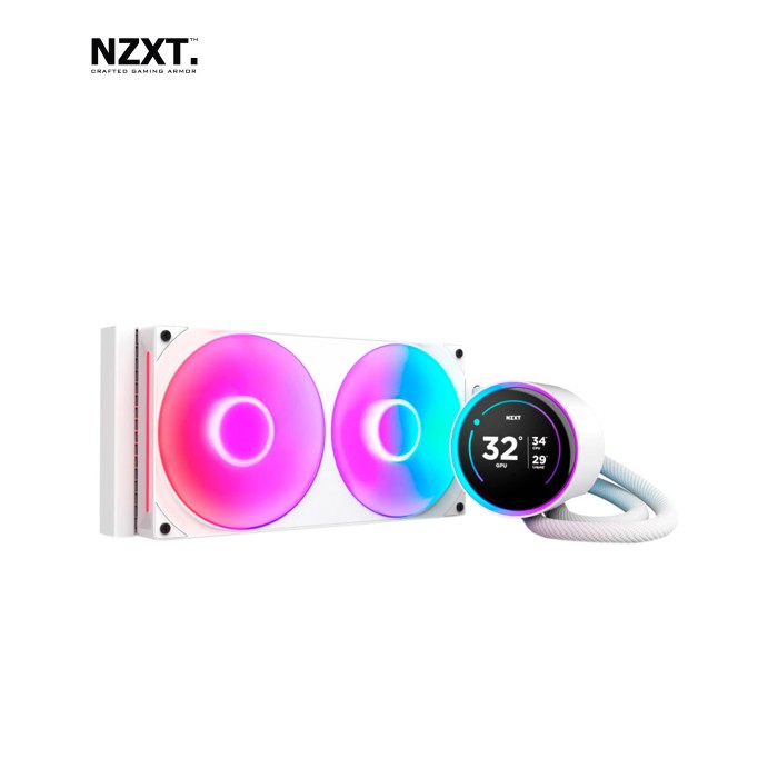 Система жидкостного охлаждения NZXT Kraken Elite RGB 280mm AIO (RL-KR28E-W2)